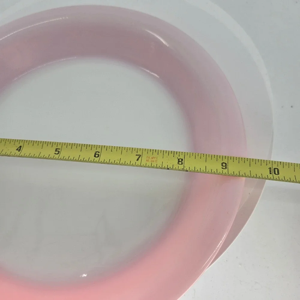Vintage Pyrex Flamingo Pink Pie Plate 10